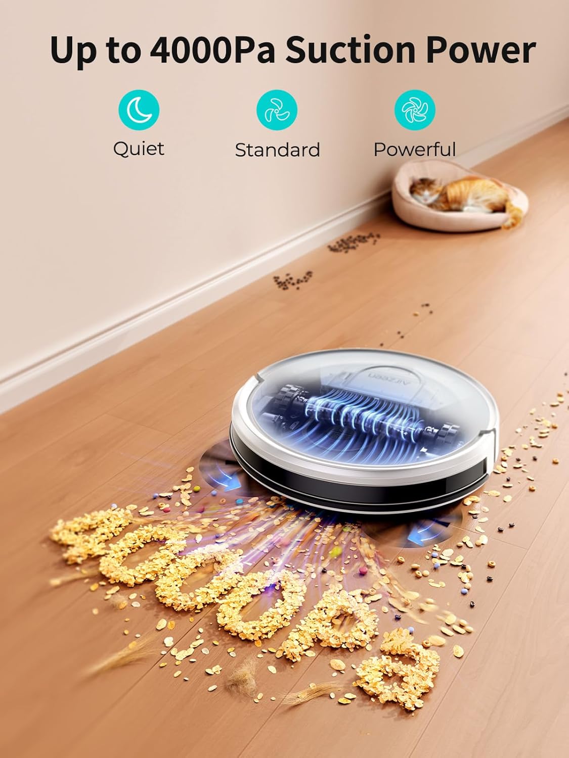 Robot Vacuum and Mop 4000Pa