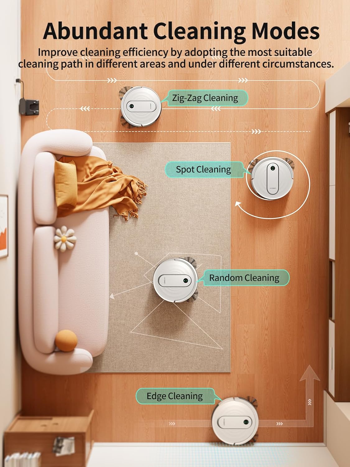 Robot Vacuum and Mop 4000Pa