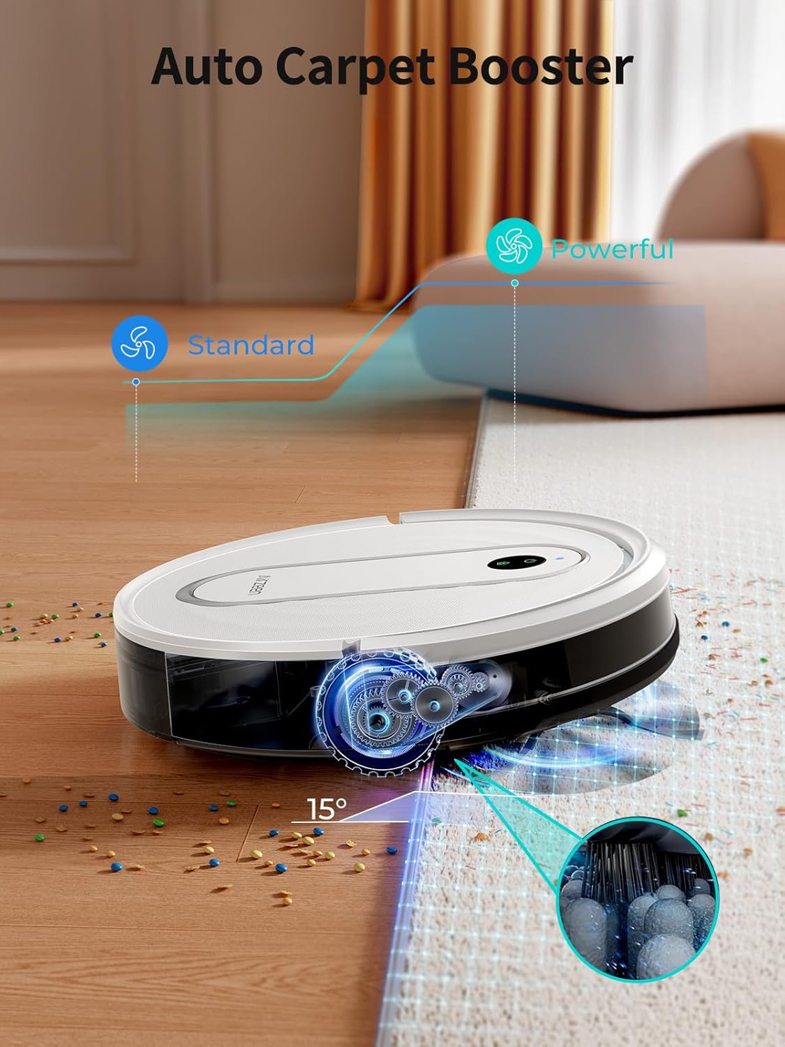 Robot Vacuum and Mop 4000Pa