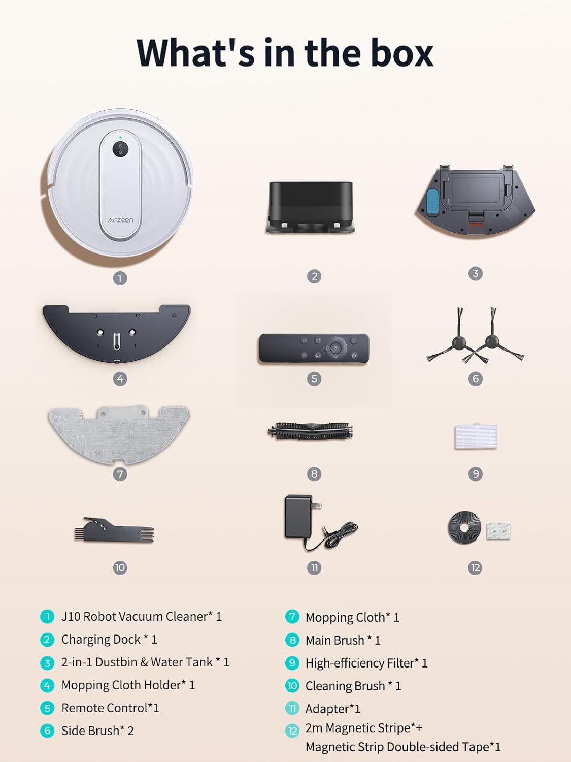 Robot Vacuum and Mop 4000Pa