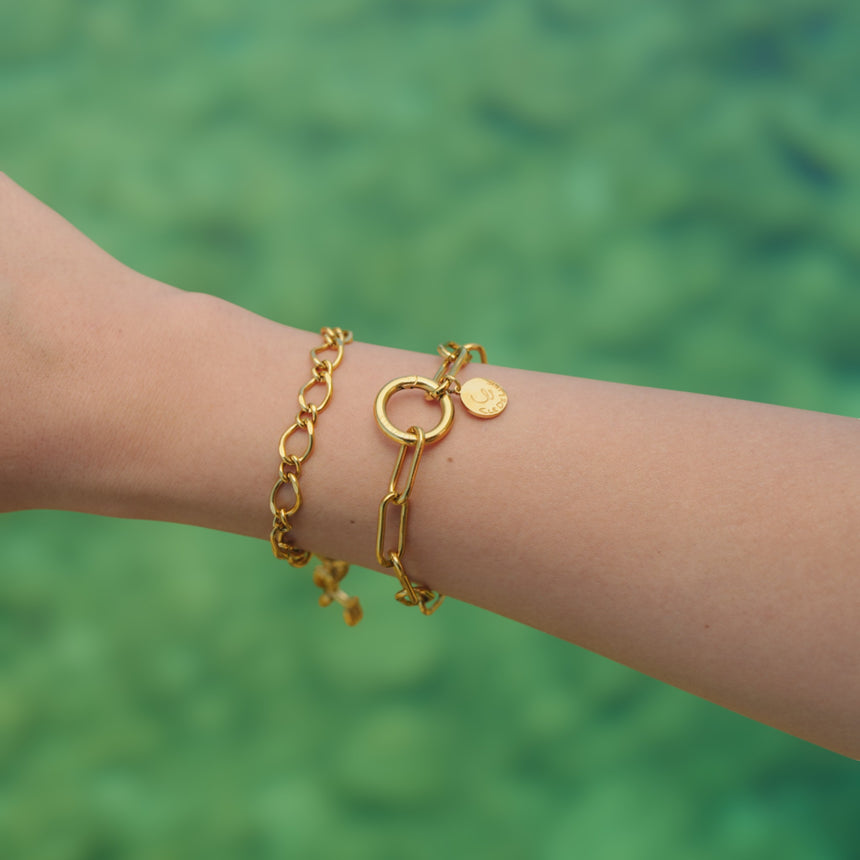 Bare Bracelet Chains of Connection