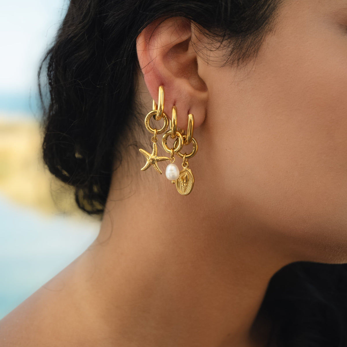 Golden Trace Charm