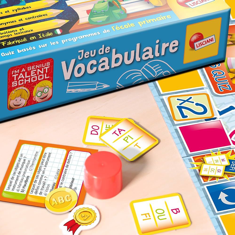 JEU DE VOCABULAIRE by Lisciani