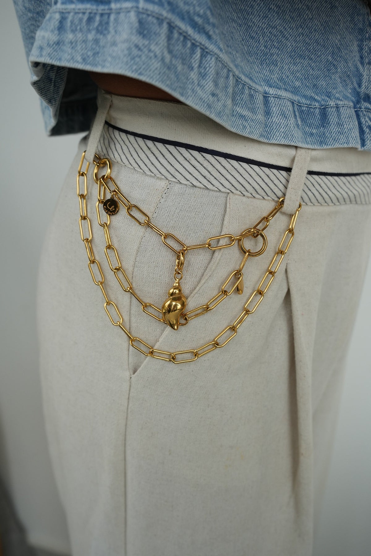 Chain Set - 1 Necklace, 1 Bracelet, 1 Charm