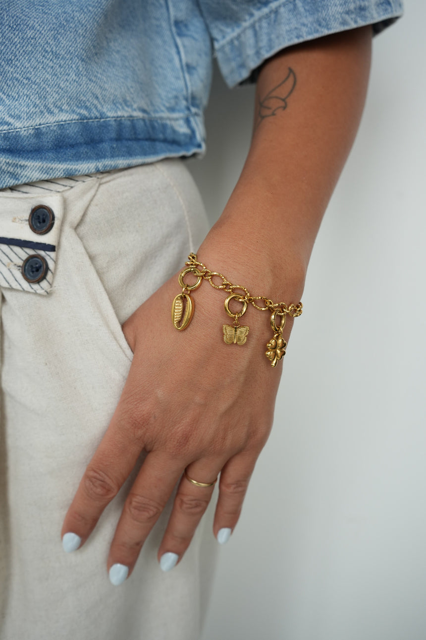 Dreamy Bloom Bracelet Set 4 Pieces