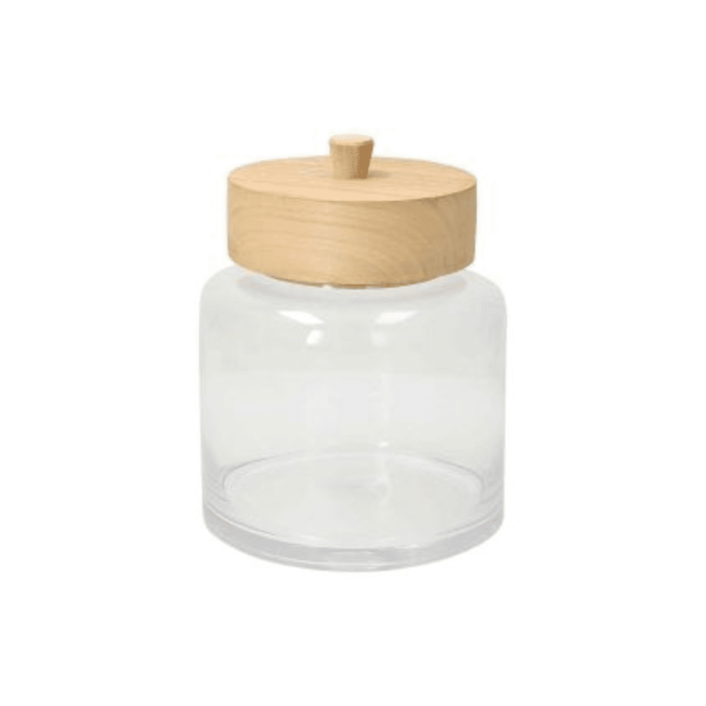 The German Outlet, Tognana, Jar with Wooden Lid, Jar with Wooden Lid