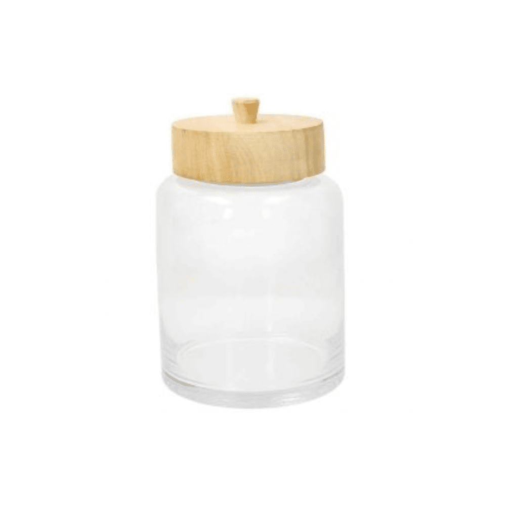 The German Outlet, Tognana, Jar with Wooden Lid, Jar with Wooden Lid