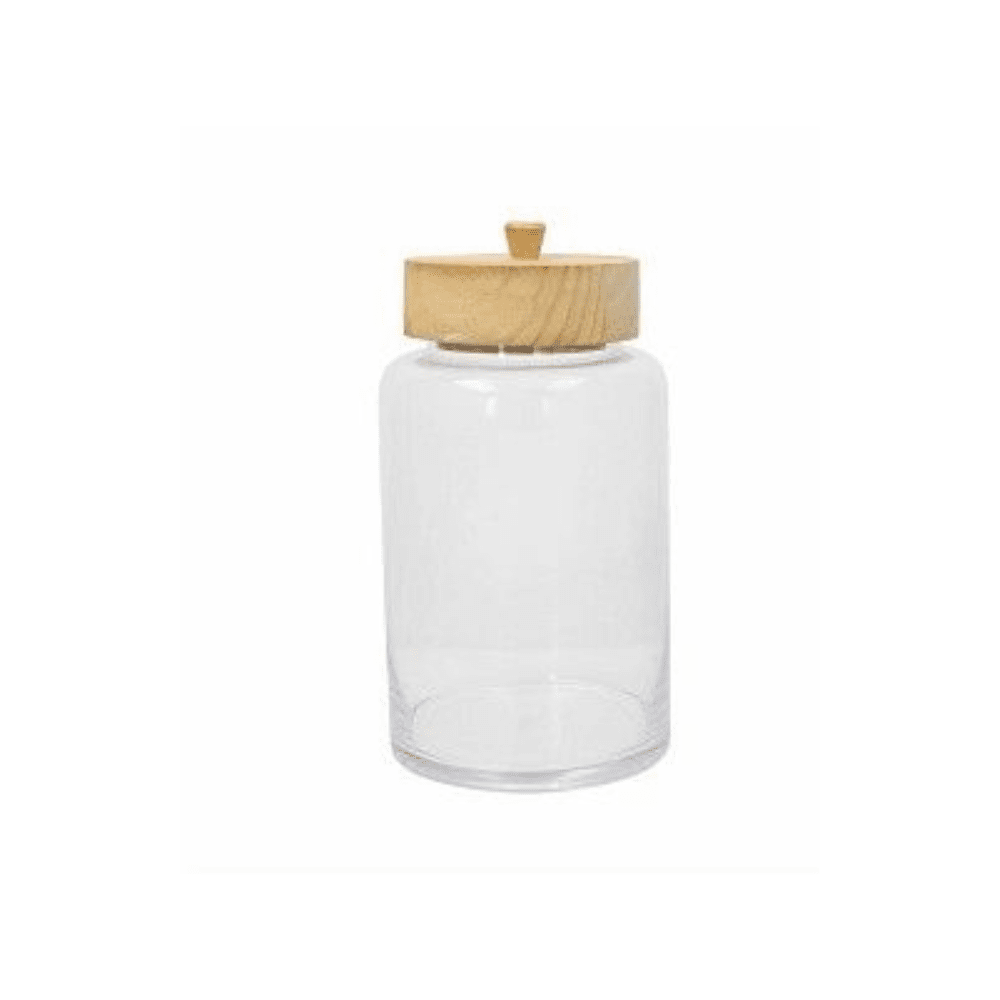 The German Outlet, Tognana, Jar with Wooden Lid, Jar with Wooden Lid