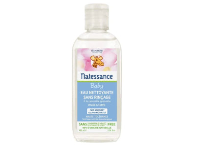Natessance Bebe Eau Nettoyante 100 ml