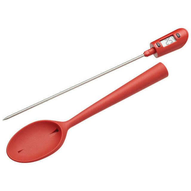 Home Made Silicone Thermo Spoon thermometer Home Made Silicone Thermo Spoon Home Made Silicone Thermo Spoon KitchenCraft
