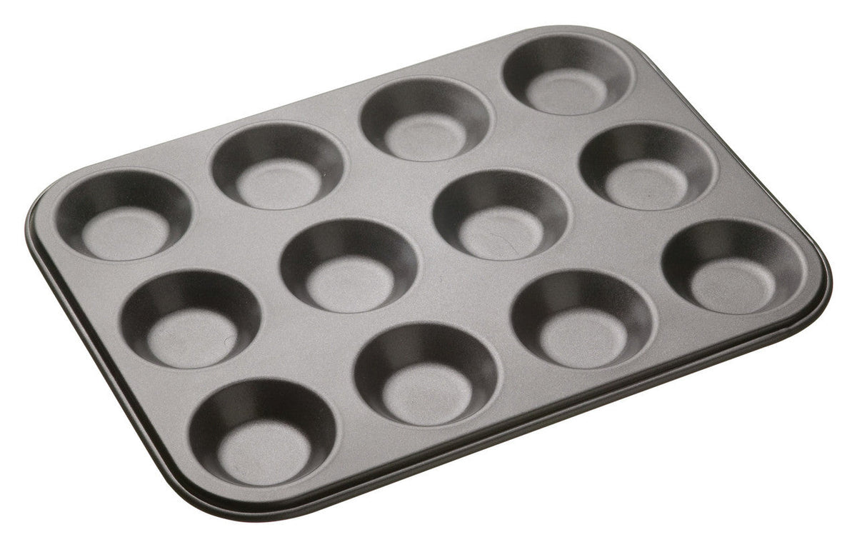 MasterClass Non-Stick 12 Hole Shallow Pan Baking pan MasterClass Non-Stick 12 Hole Shallow Pan MasterClass Non-Stick 12 Hole Shallow Pan KitchenCraft