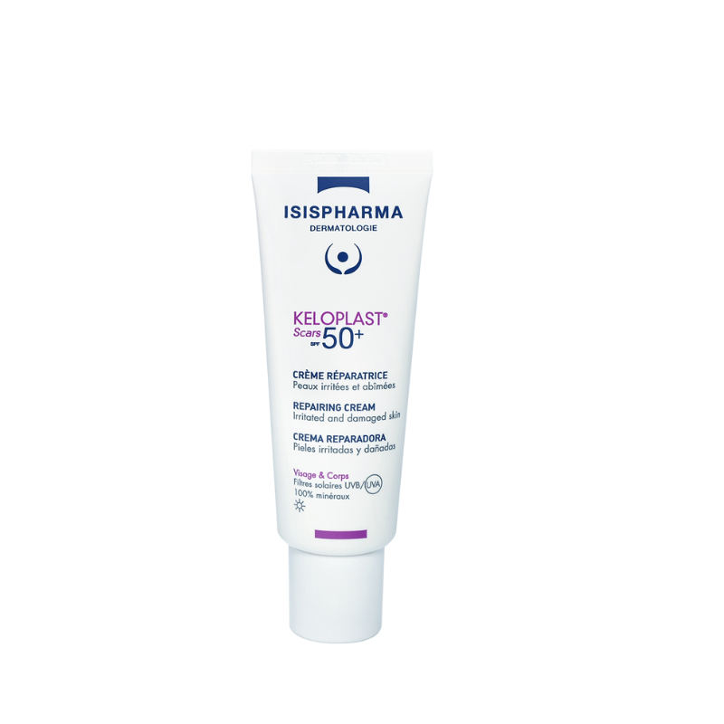Isispharma Keloplast Scar Care Cream SPF50+ 40ml