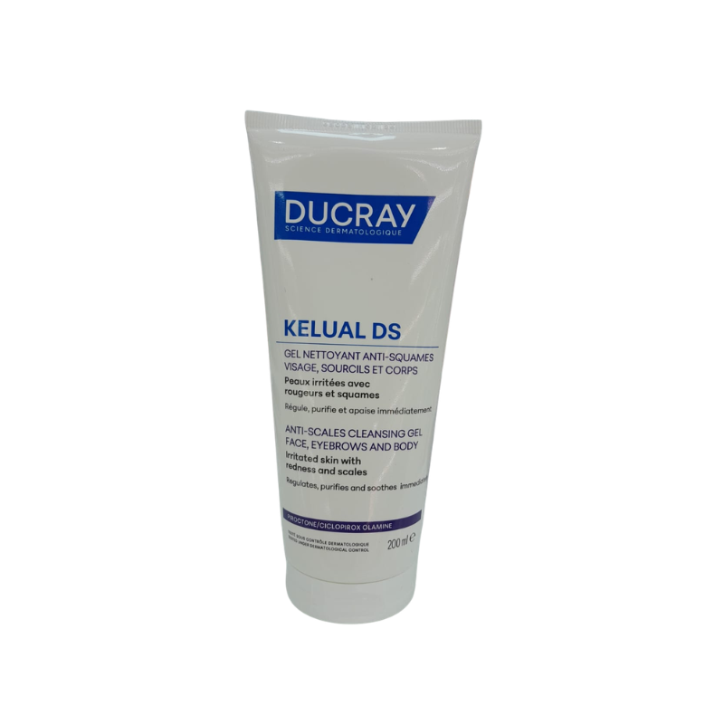 Ducray Kelual DS Cleansing Gel — Face and Body 200ml