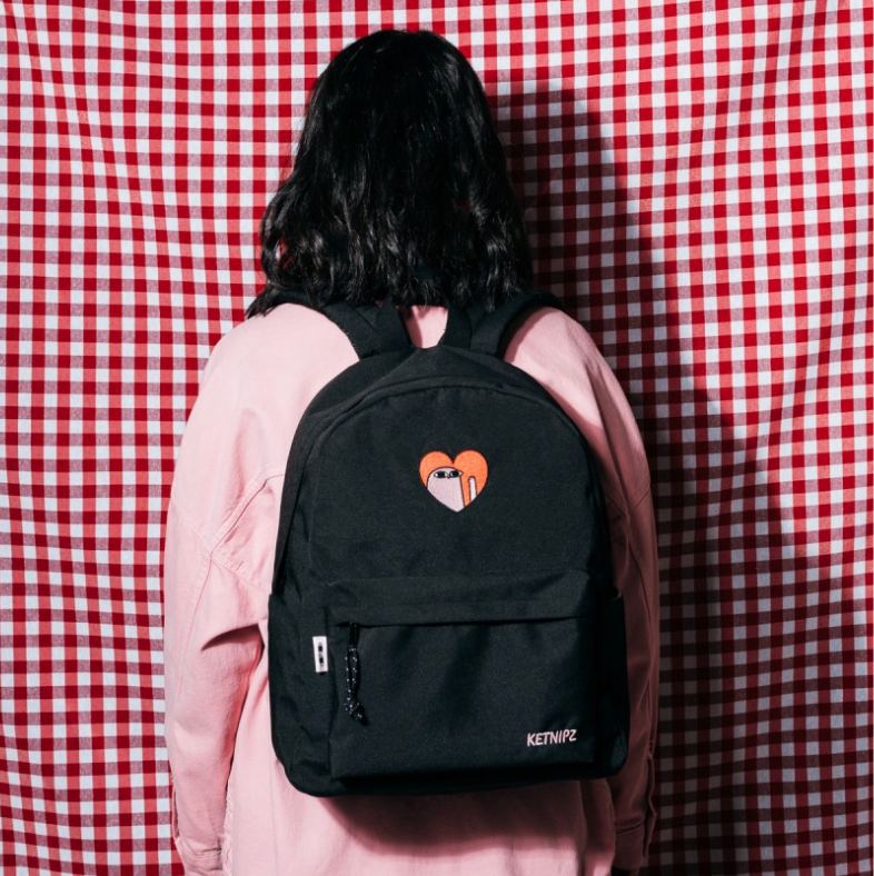 Good Times Checkered Backpack