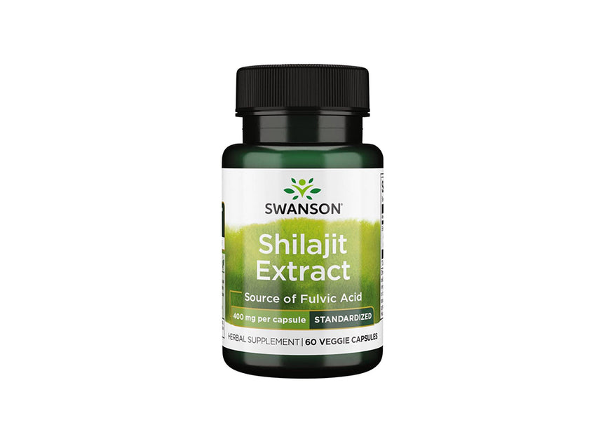 Swanson Shilajit Extract 400 mg 60 Pieces