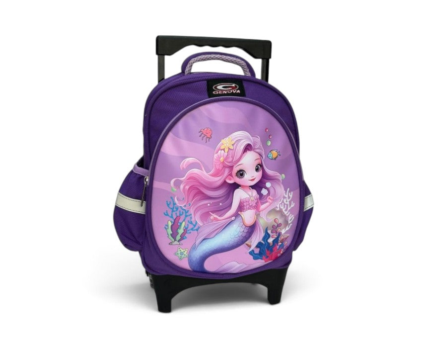 Genova Kids' Mini Backpack Trolley Mermaid