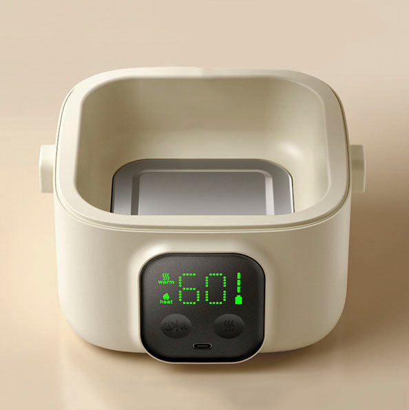 Stainless Steel USB Rechargeable Wireless Lunch Box