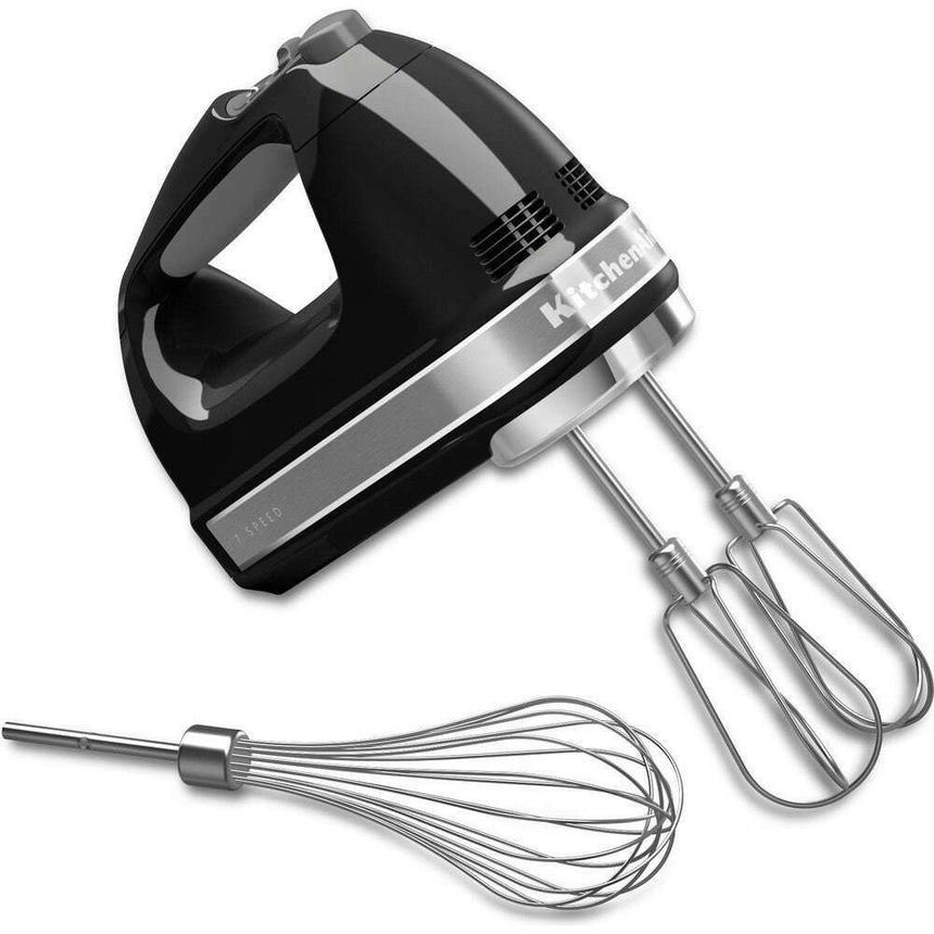 The German Outlet, KitchenAid, 7-Speeds Hand Mixer, Onyx  Black