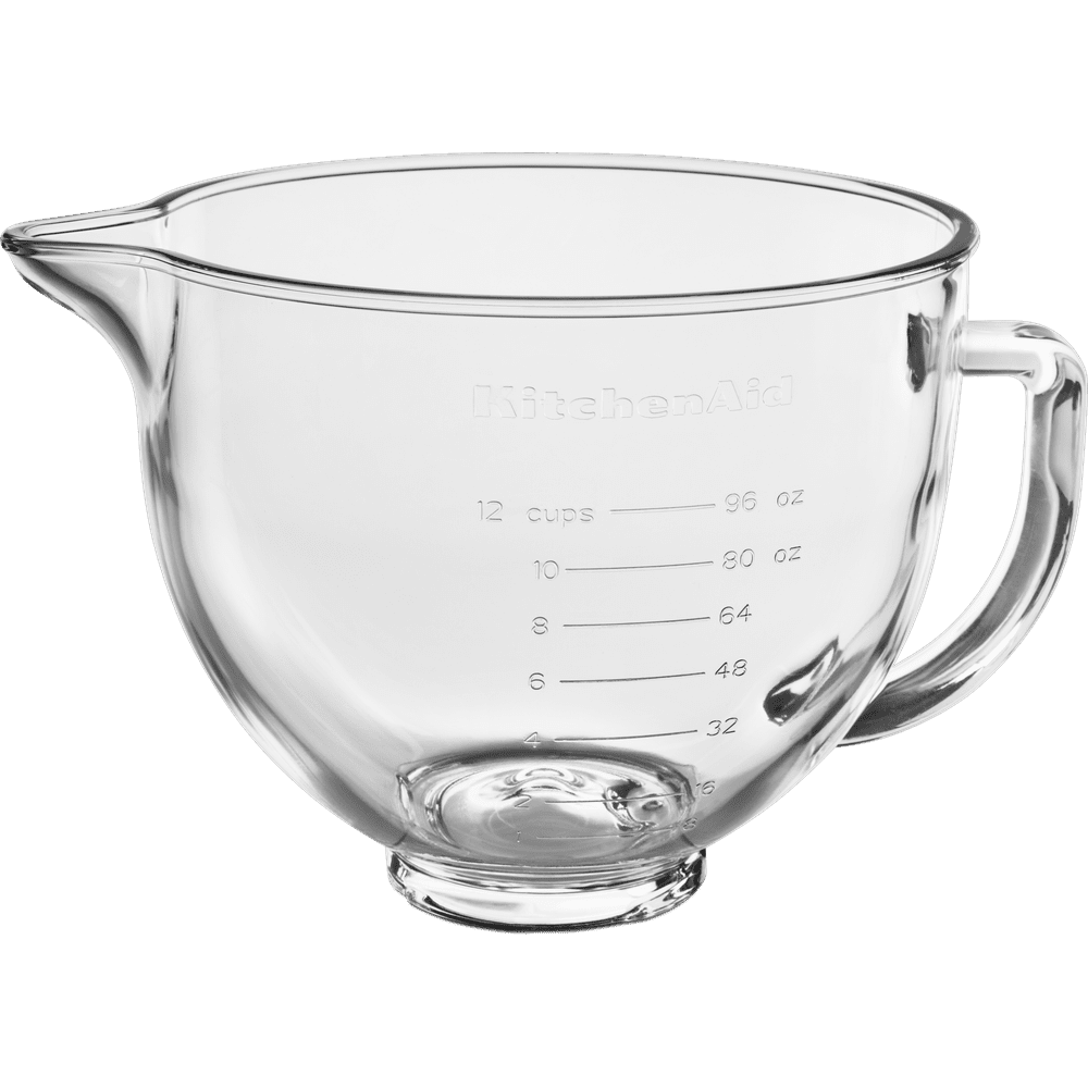 The German Outlet, KitchenAid, 4. 7L Glass Mixing Bowl