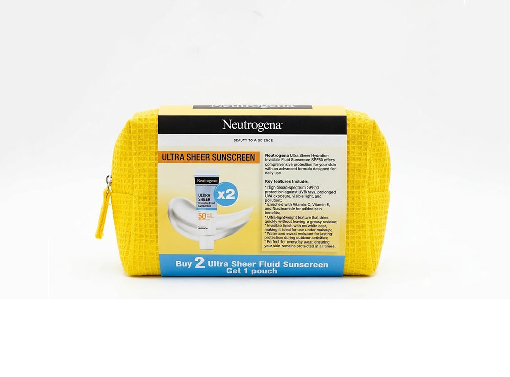 Neutrogena Hydration Sunscreen Fluid Spf50+ 2 Pieces