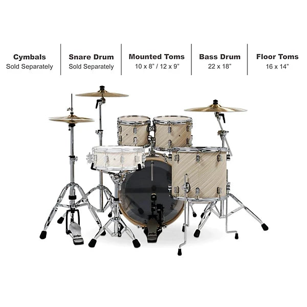 PDP Concept Maple 4-Piece Shell Pack 20"