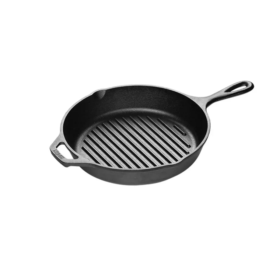 LODGE 26Cm Seasoned Cast Iron Grill Pan Cast Iron LODGE 26Cm Seasoned Cast Iron Grill Pan LODGE 26Cm Seasoned Cast Iron Grill Pan Lodge