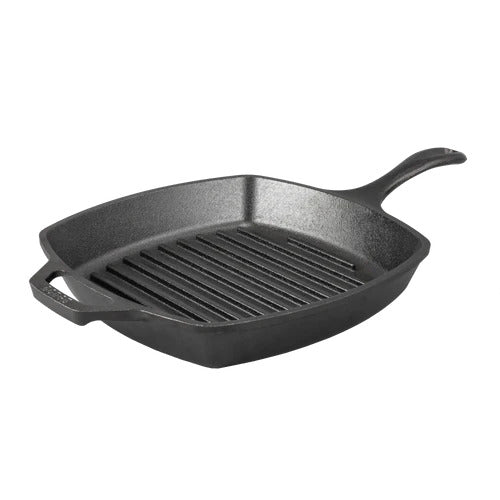 Wildlife  Series10.5 Inch Square Cast Iron Fish Grill Pan Cast Iron Wildlife  Series10.5 Inch Square Cast Iron Fish Grill Pan Wildlife  Series10.5 Inch Square Cast Iron Fish Grill Pan Lodge