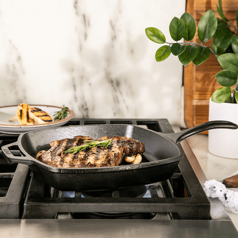 Grill Pan Square Cast Iron 26cm,  Black Cast Iron Grill Pan Square Cast Iron 26cm,  Black Grill Pan Square Cast Iron 26cm,  Black Lodge