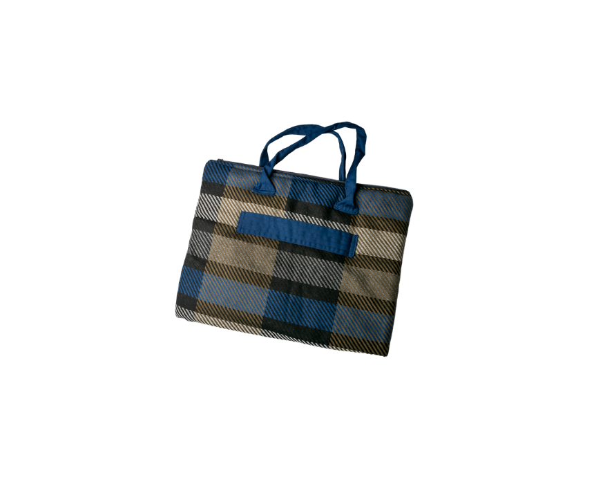 Checkered Laptop Case