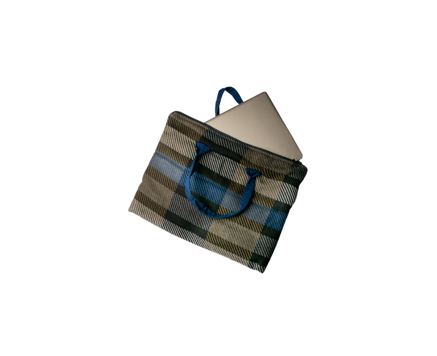 Checkered Laptop Case