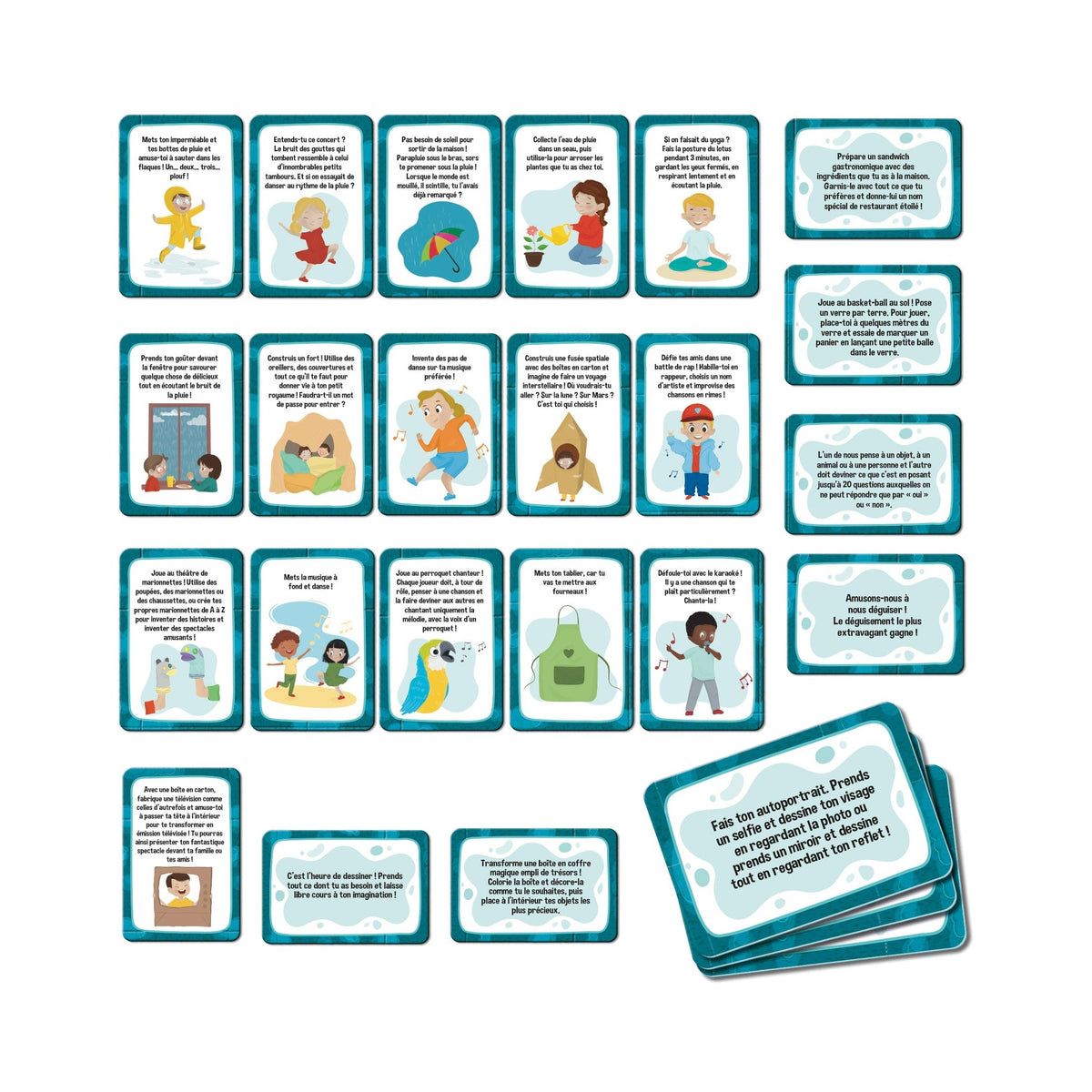 LIFESKILLS QUE FAIRE QUANT IL PLEUT by Lisciani