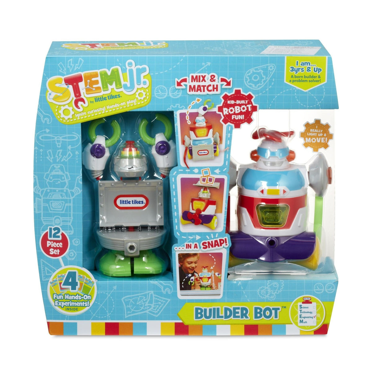 LITTLE TIKES STEM JR BUILDER BOT by MGA Entertainment