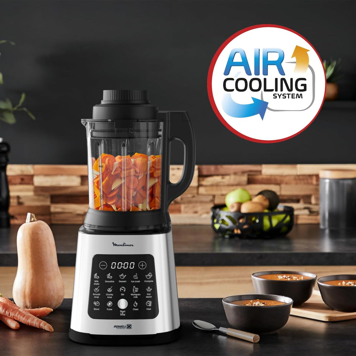 Moulinex Perfectmix Cook Heating Blender