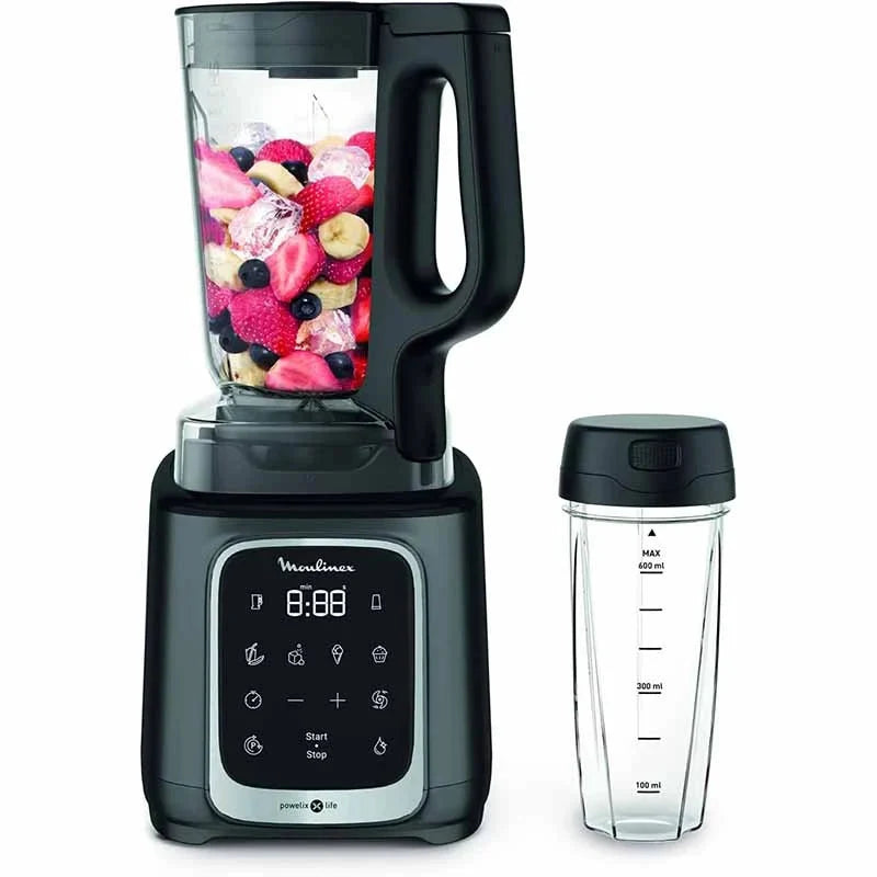 High-Speed Blender – 1600W, 2.6L Blender High-Speed Blender – 1600W, 2.6L High-Speed Blender – 1600W, 2.6L Moulinex