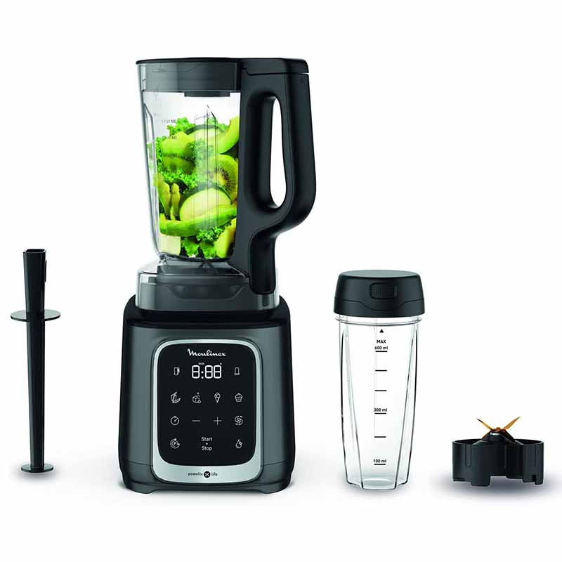 High-Speed Blender – 1600W, 2.6L Blender High-Speed Blender – 1600W, 2.6L High-Speed Blender – 1600W, 2.6L Moulinex