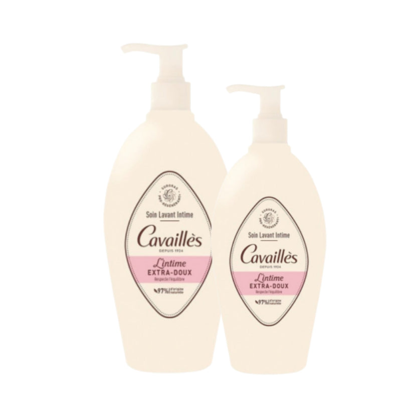 Buy 1 L’Intime Extra-Doux 500 ml and get 1 L’Intime Extra-Doux 250 ml free