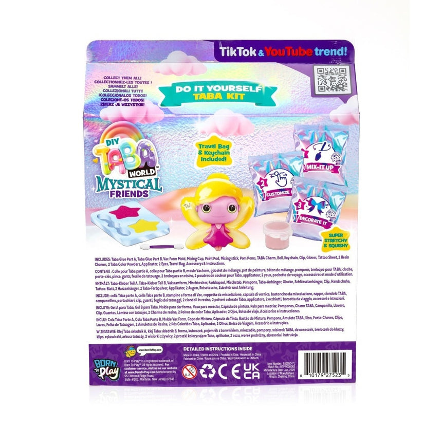 Taba World DIY Taba Craft Kit - Mystical Friends Assortment by Born To Play