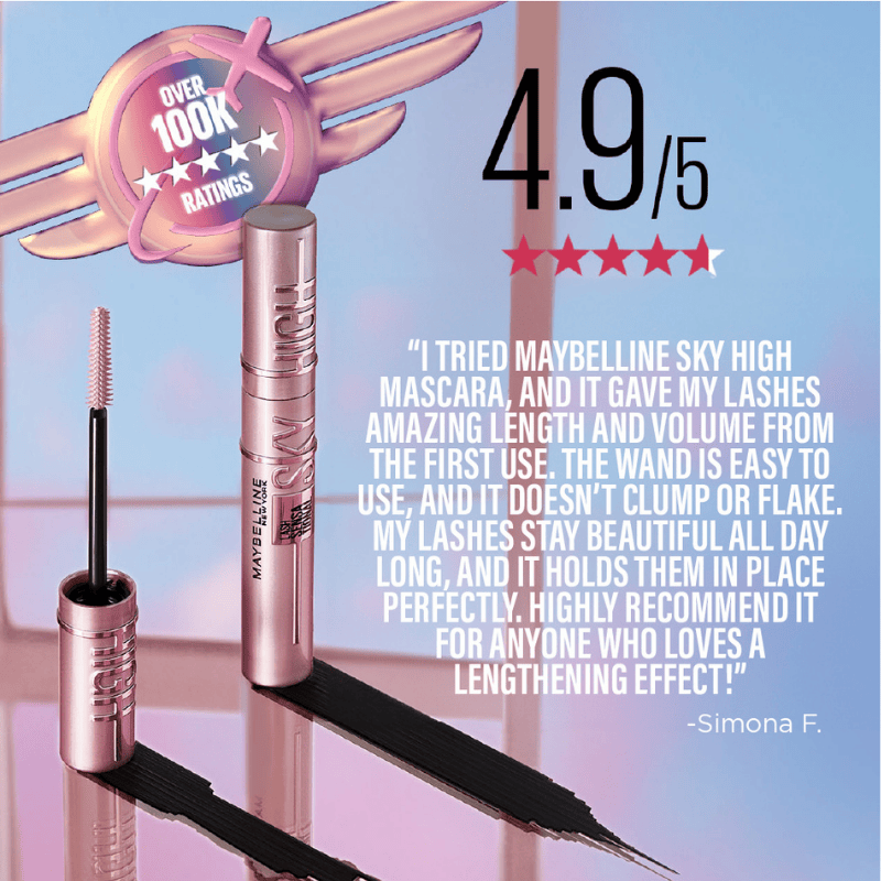 Black Volumizing Mascara Sky High