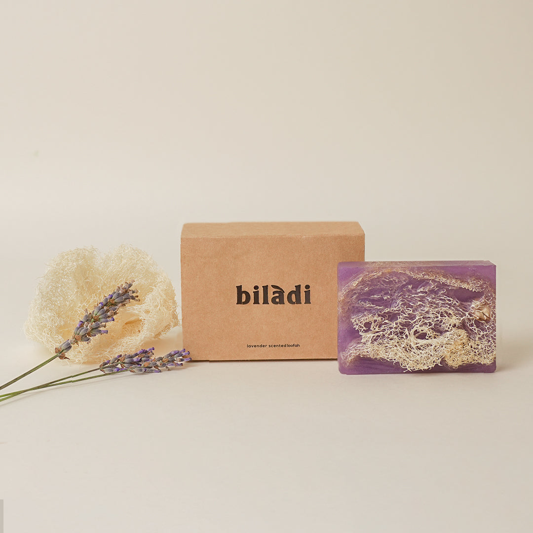 Biladi Lavender Loofah Soap