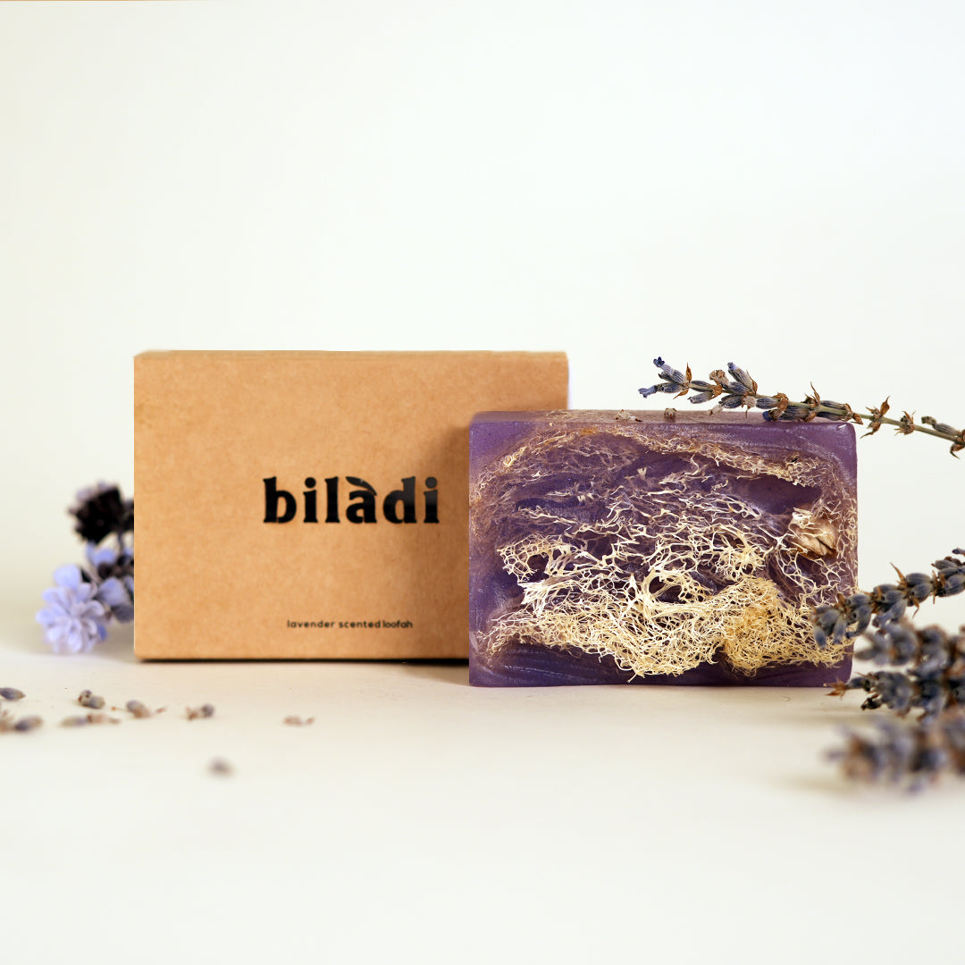 Biladi Lavender Loofah Soap