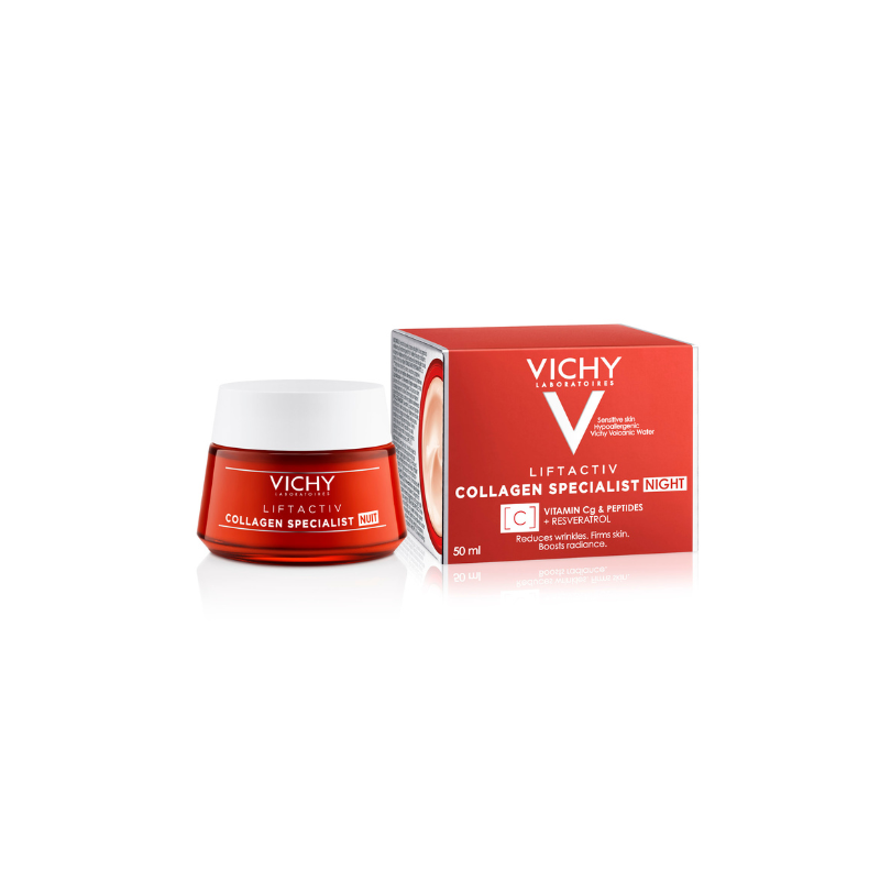 Vichy Liftactiv Collagen Anti-Aging Night Cream 50ml
