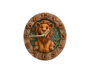 Lion Kids Wall Clock