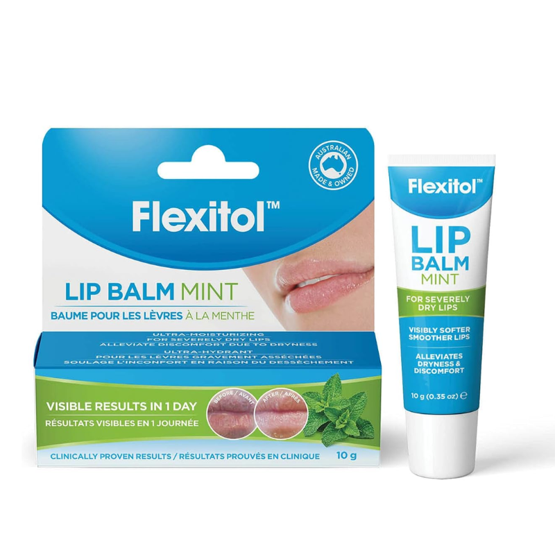 Flexitol Lip Balm - Mint 10g