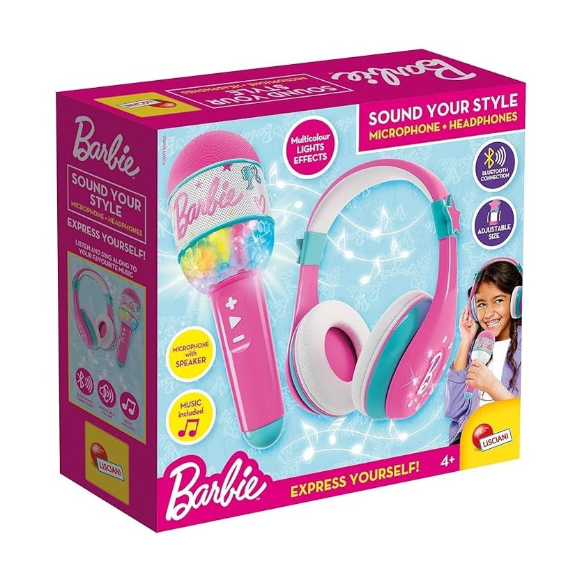 Lisciani BARBIE Bluetooth Microphone with Speaker & Headset by Lisciani