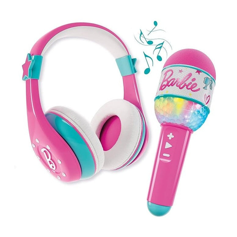 Lisciani BARBIE Bluetooth Microphone with Speaker & Headset by Lisciani
