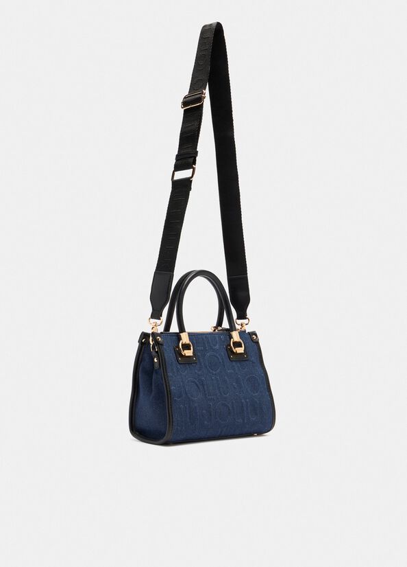 Liu Jo Manhattan Shopper Denim Bag