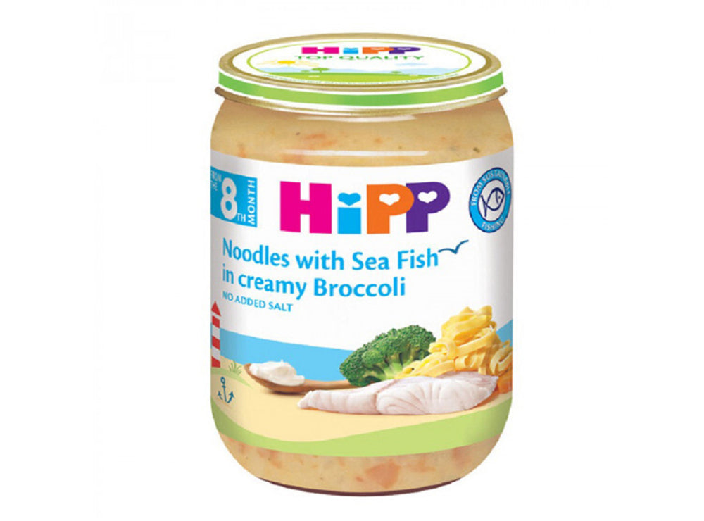 Hipp Noodles With Sea Fish & Broccoli 220 g