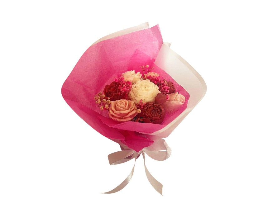 Love Bouquet Soap Flower Arrangement