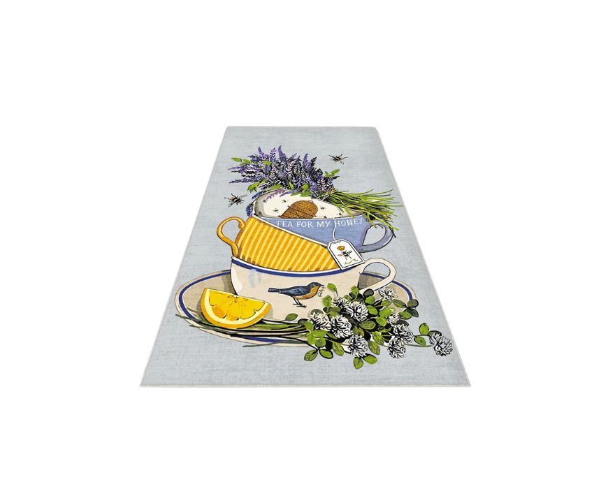 Tea for My Honey Kitchen Carpet