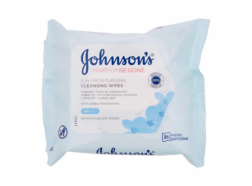 Johnson's Makeup Cleansing Wipes - Dry Skin
